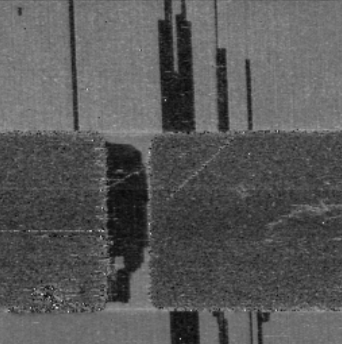 A switched lateral BFO capacitor with 109 degree domains